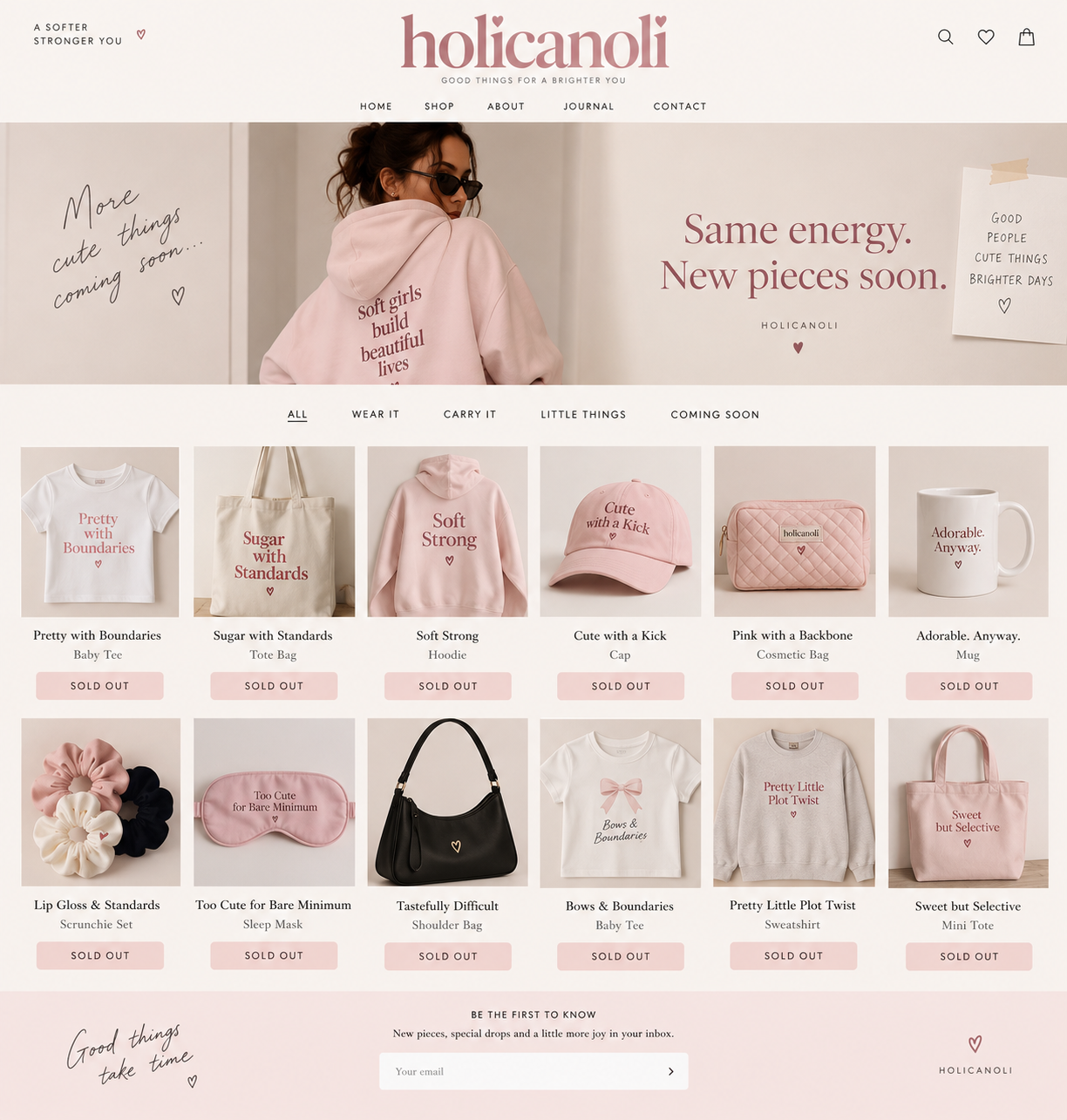 Holicanoli For Her collection